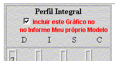 Imagem da página de Edição de Modelos de Informe -Perfil Integral